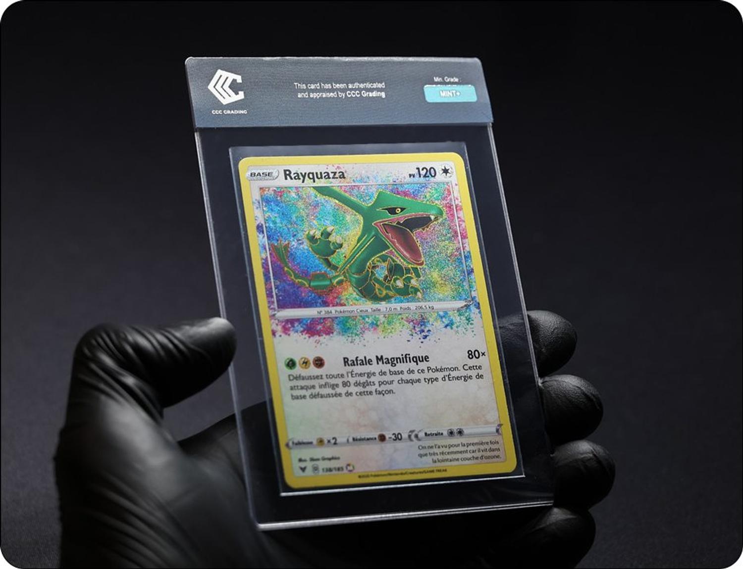 Carte pr&eacute;-grad&eacute;e par CCC Grading